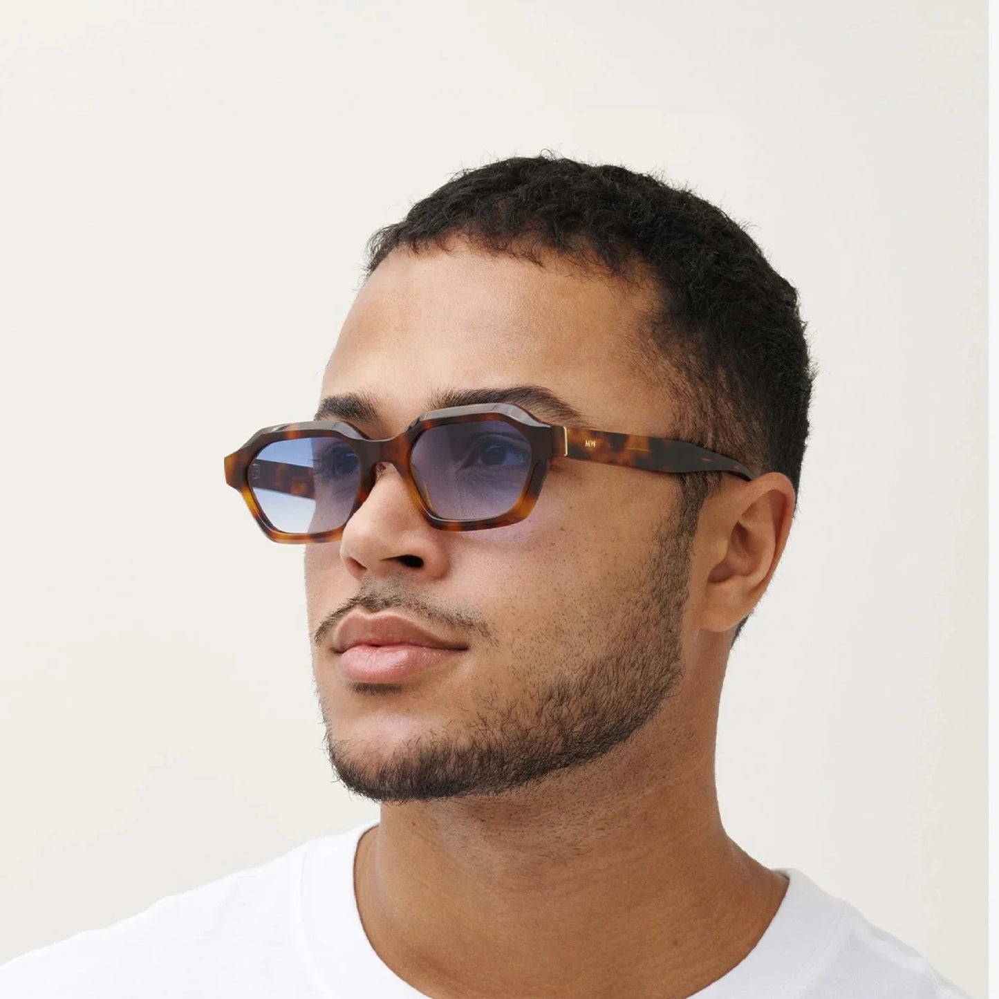 ANTHONY Tortoise Blue Sunglasses by Messy Weekend