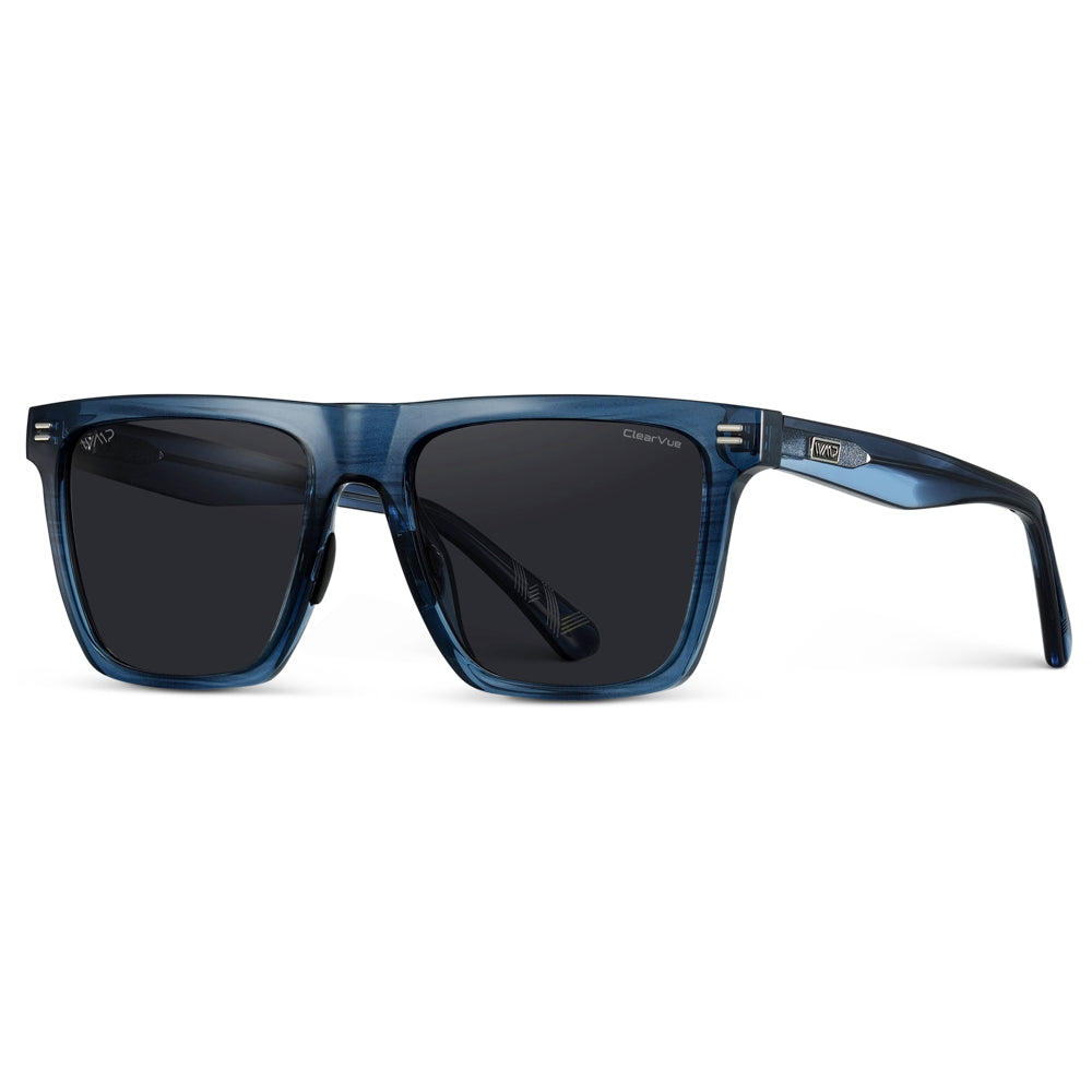 ACE Crystal Indigo Grain / Black Gradient Lens by WMP Eyewear