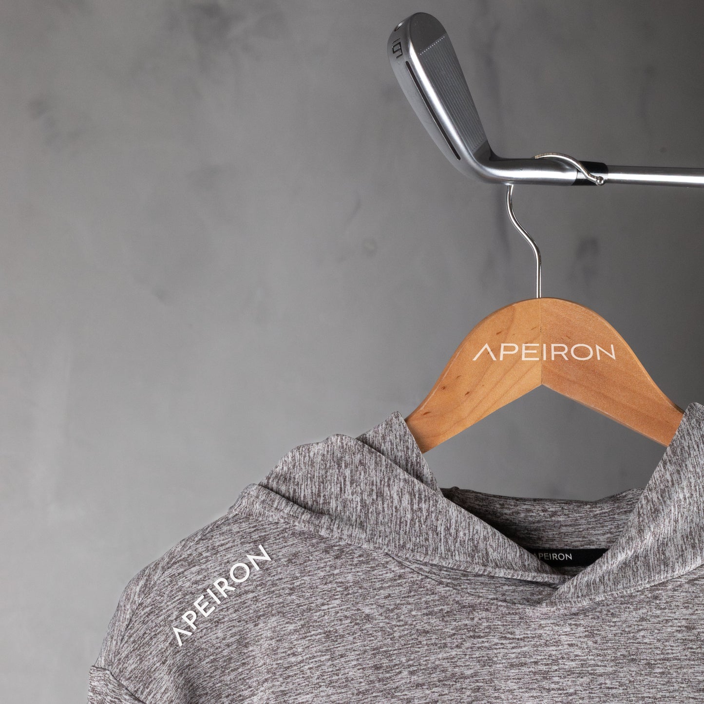 Graphite Grey Hooded Jumper
