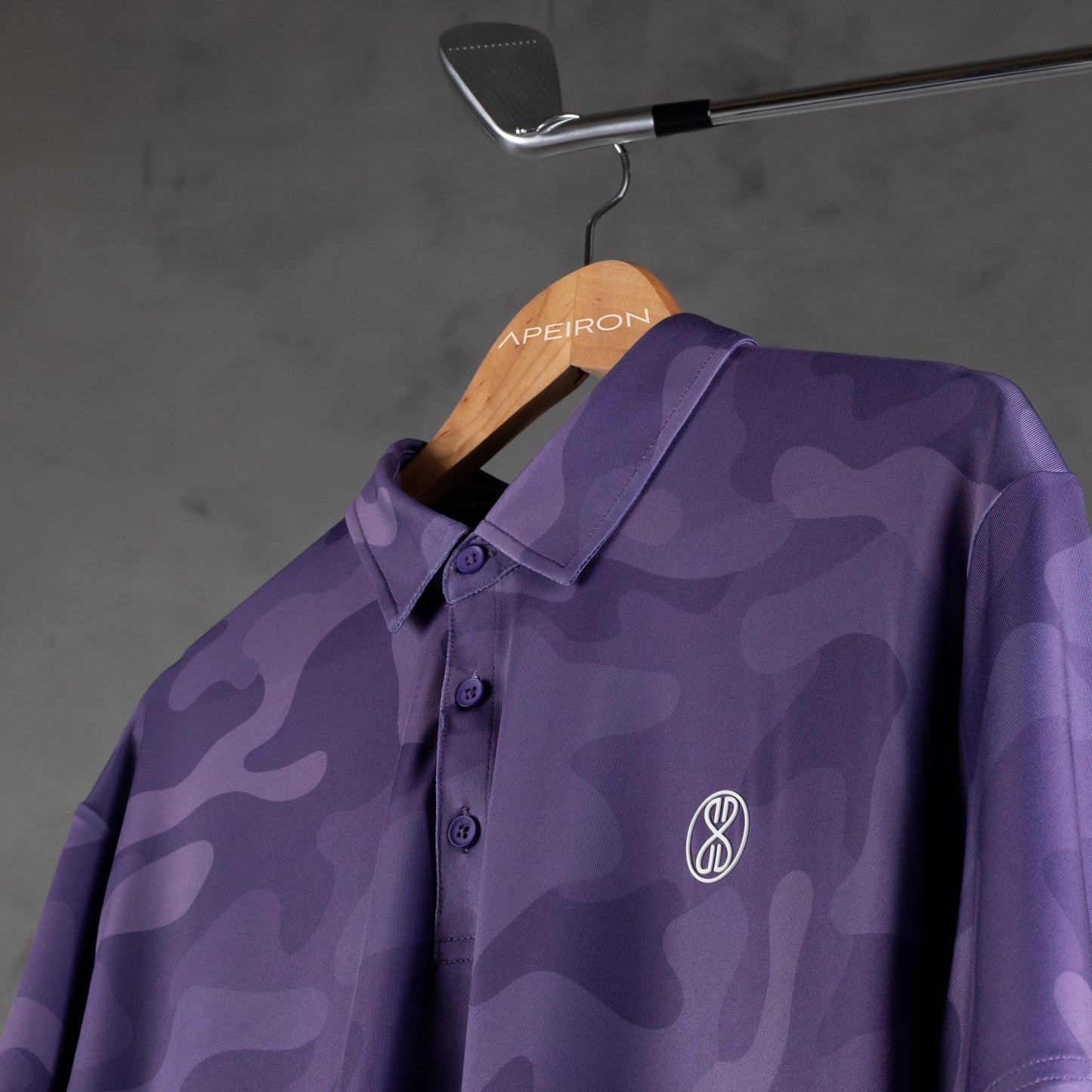 Aether Phantom Men's Golf Polo Shirt