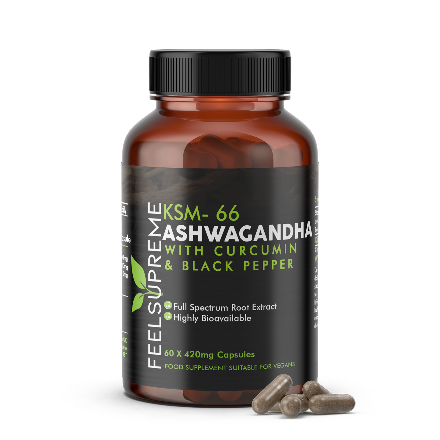 KSM66 Ashwagandha with Curcumin