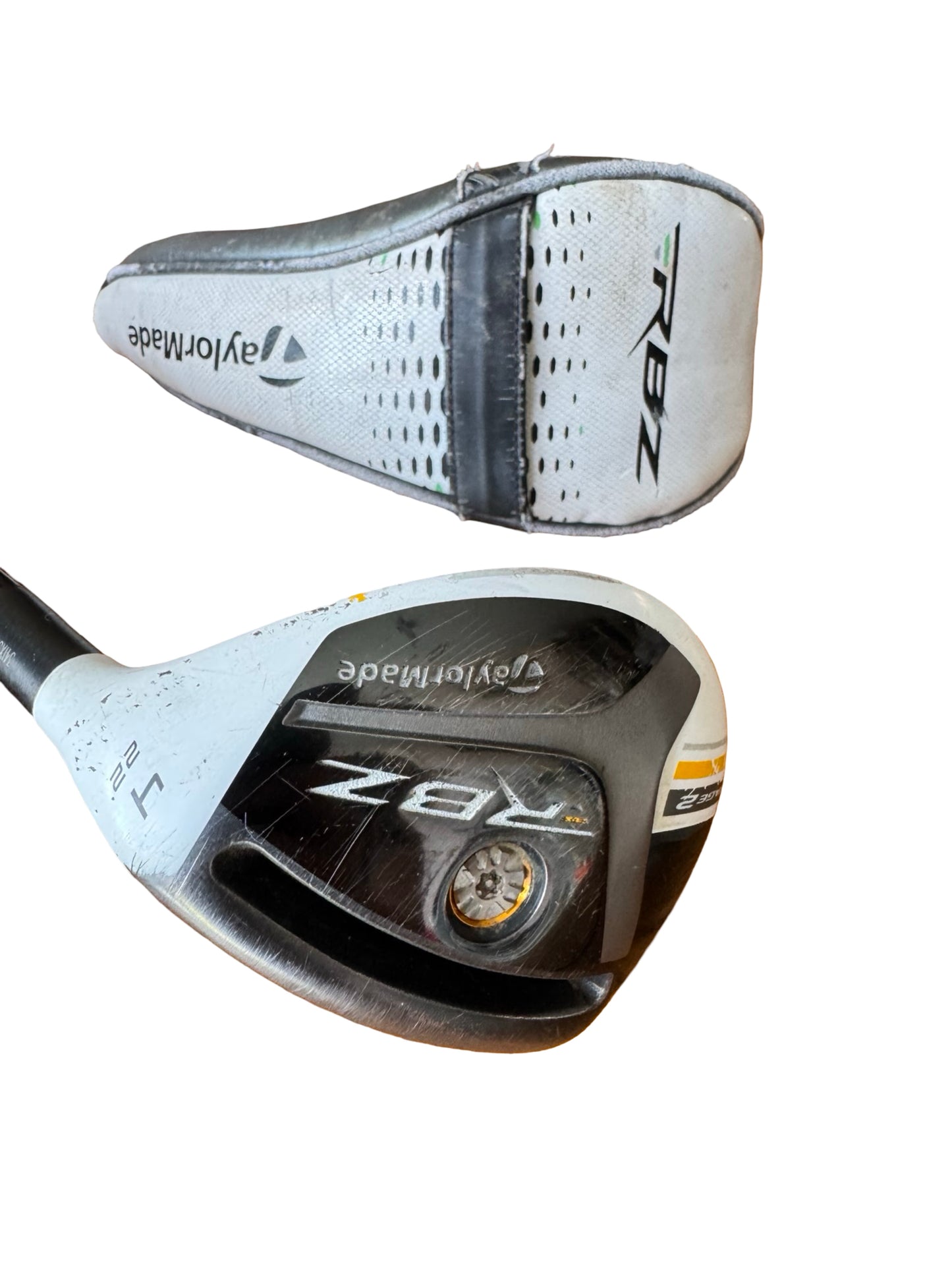 Taylormade #4 Hybrid RBZ Reg Flex 22 Degree With Head Cover