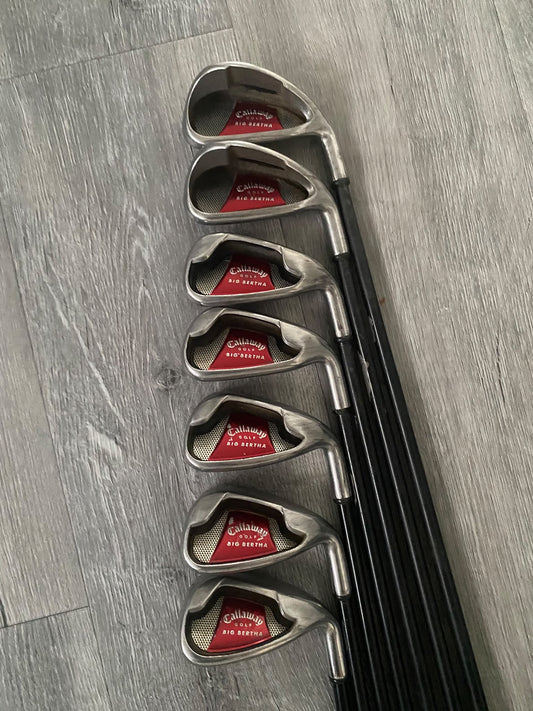 Callaway Big Bertha Irons 2008 Graphite 4-PW RH - Reg Flex