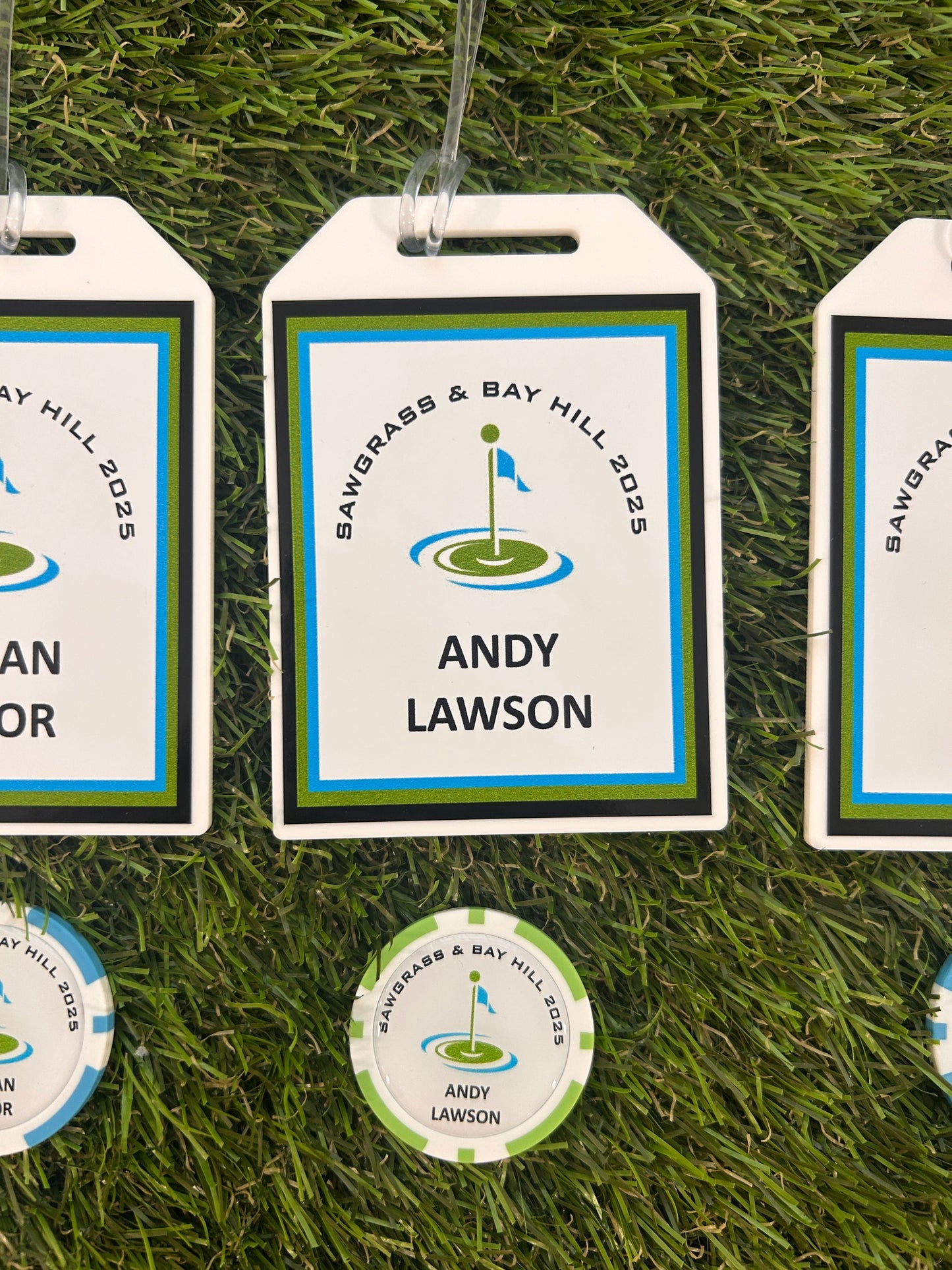 Personalised Golf Bags Tags