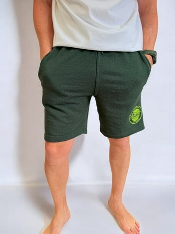 CHILLIN LEISURE SHORTS - TREK GREEN