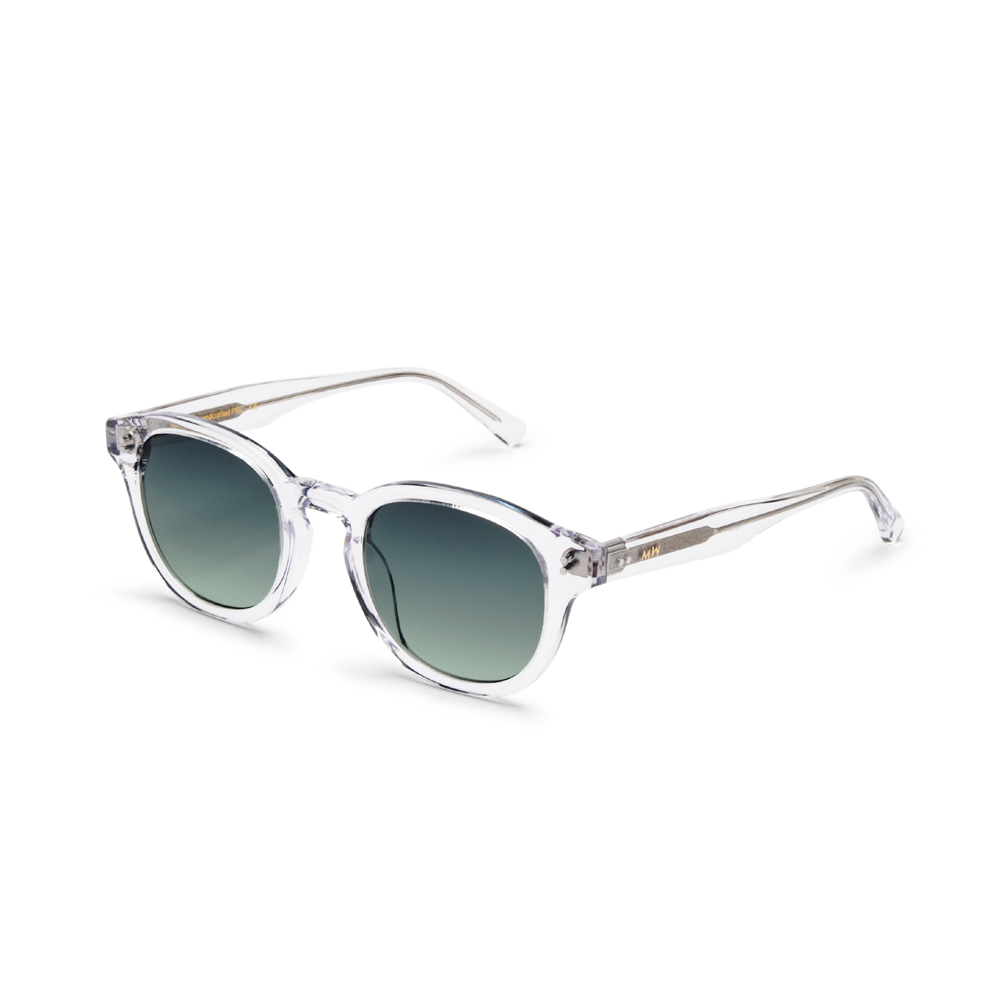 BILLE Crystal Green Sunglasses by Messy Weekend