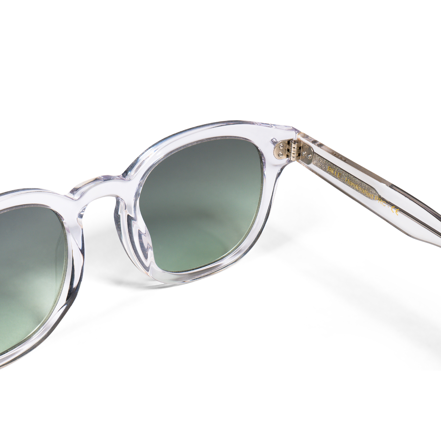 BILLE Crystal Green Sunglasses by Messy Weekend