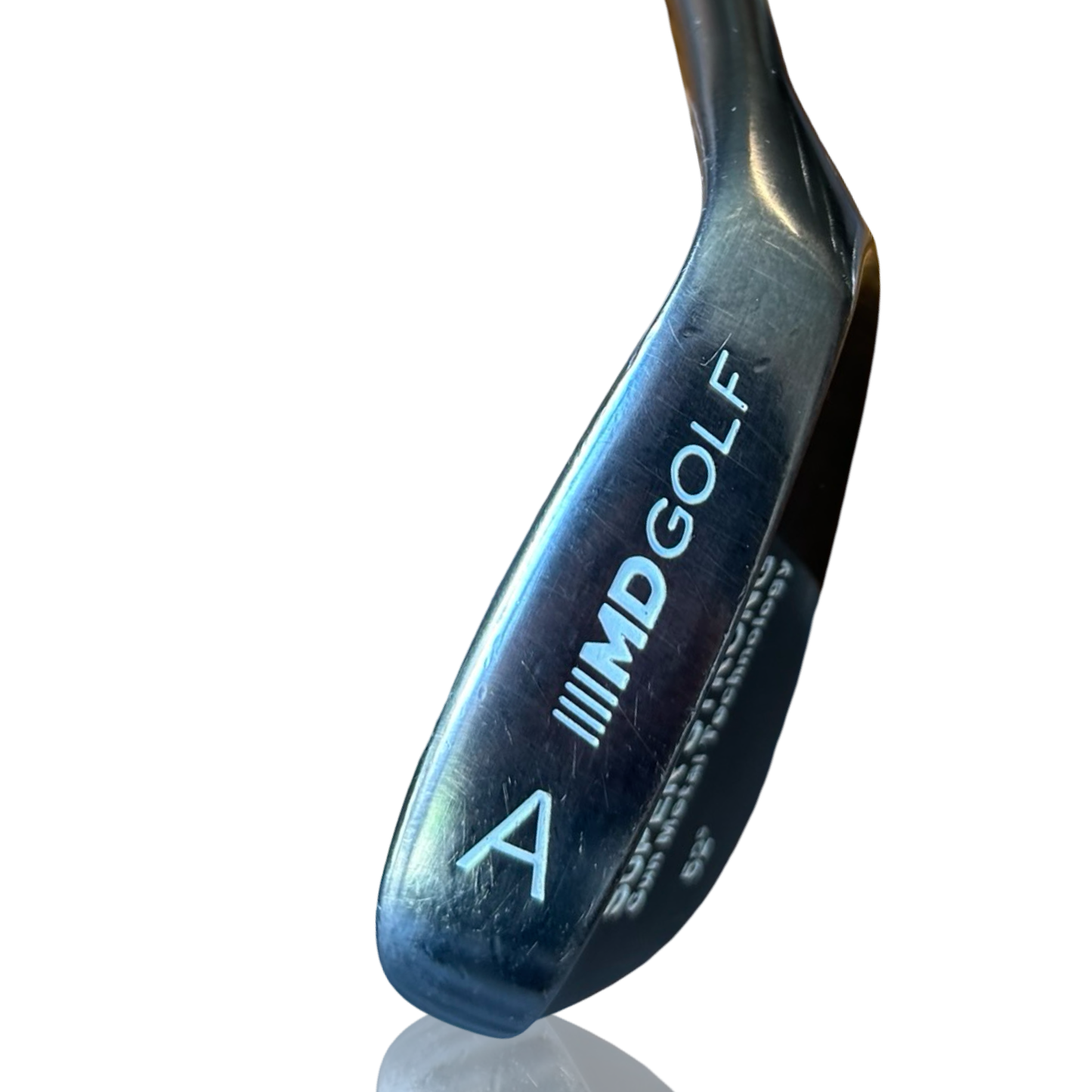 MD Golf Super Strong Gun Metal Technology 52 Degree Attacking wedge Dynamic Gold R300 Steel Shaft Lamkin Grip Right Handed