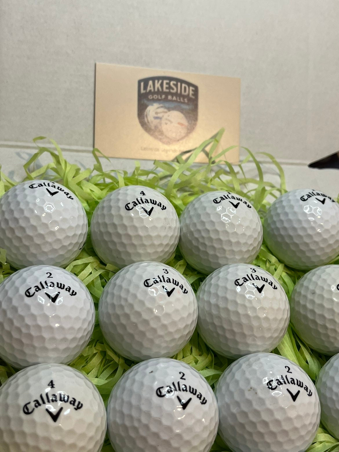 24 Callaway CXR Mix White Golf Balls