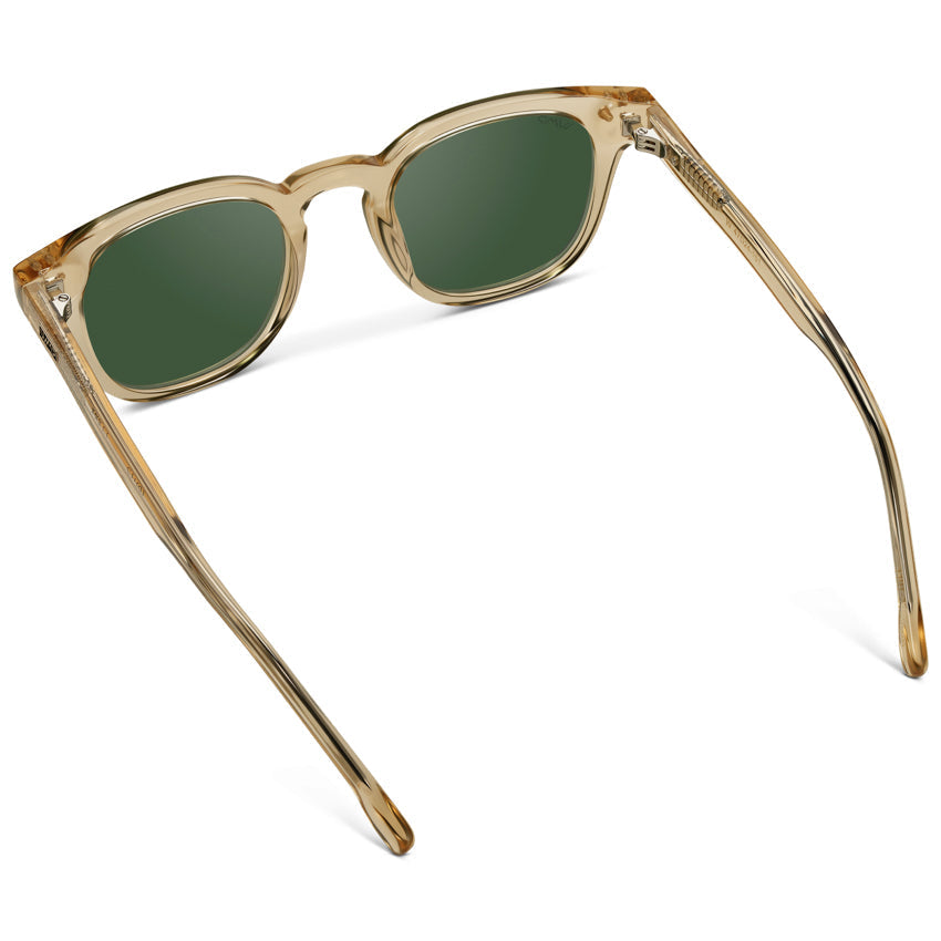 CLARK Mid-Century Polarized Men's Sunglasses in Crystal Champagne by WMP Eyewear UK