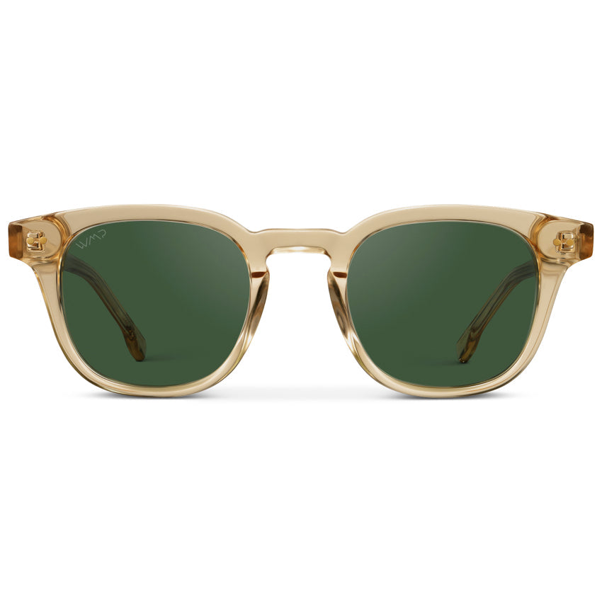 CLARK Mid-Century Polarized Men's Sunglasses in Crystal Champagne by WMP Eyewear UK