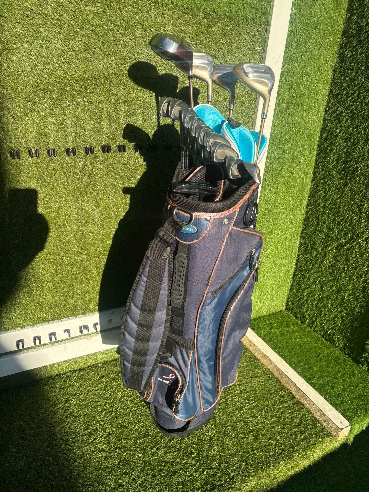 Ladies-Friendly Full Golf Set | Yonex Driver + Fazer Woods + Fazer HOT-1 Irons + Wilson Bag (13 Clubs)
