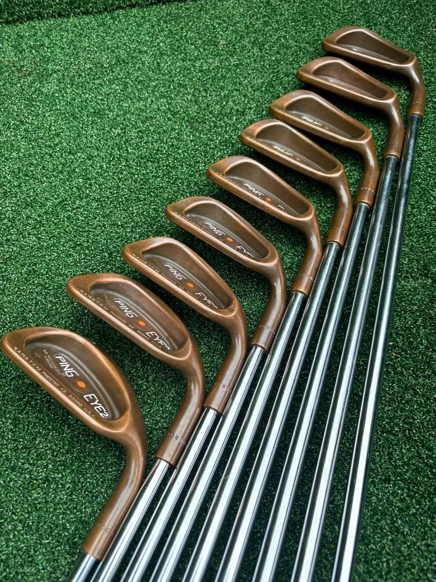 PING EYE2 BeCu Beryllium Copper Irons – Matching 3–SW Set - Free Delivery On Web S