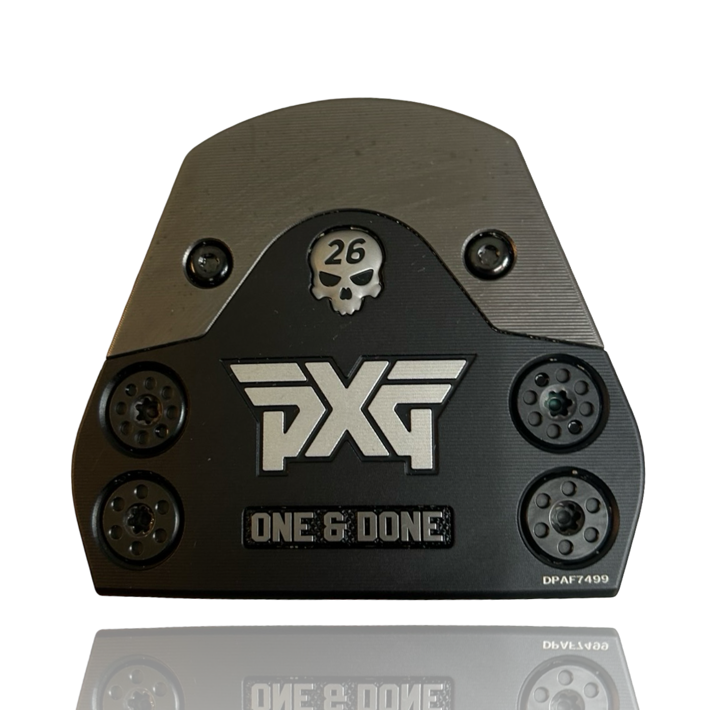 PXG One & Done 34 inch Putter Steel Shaft Super Stroke FlatSo 1.0 Grip Right Handed Head Cover Included Free P&P