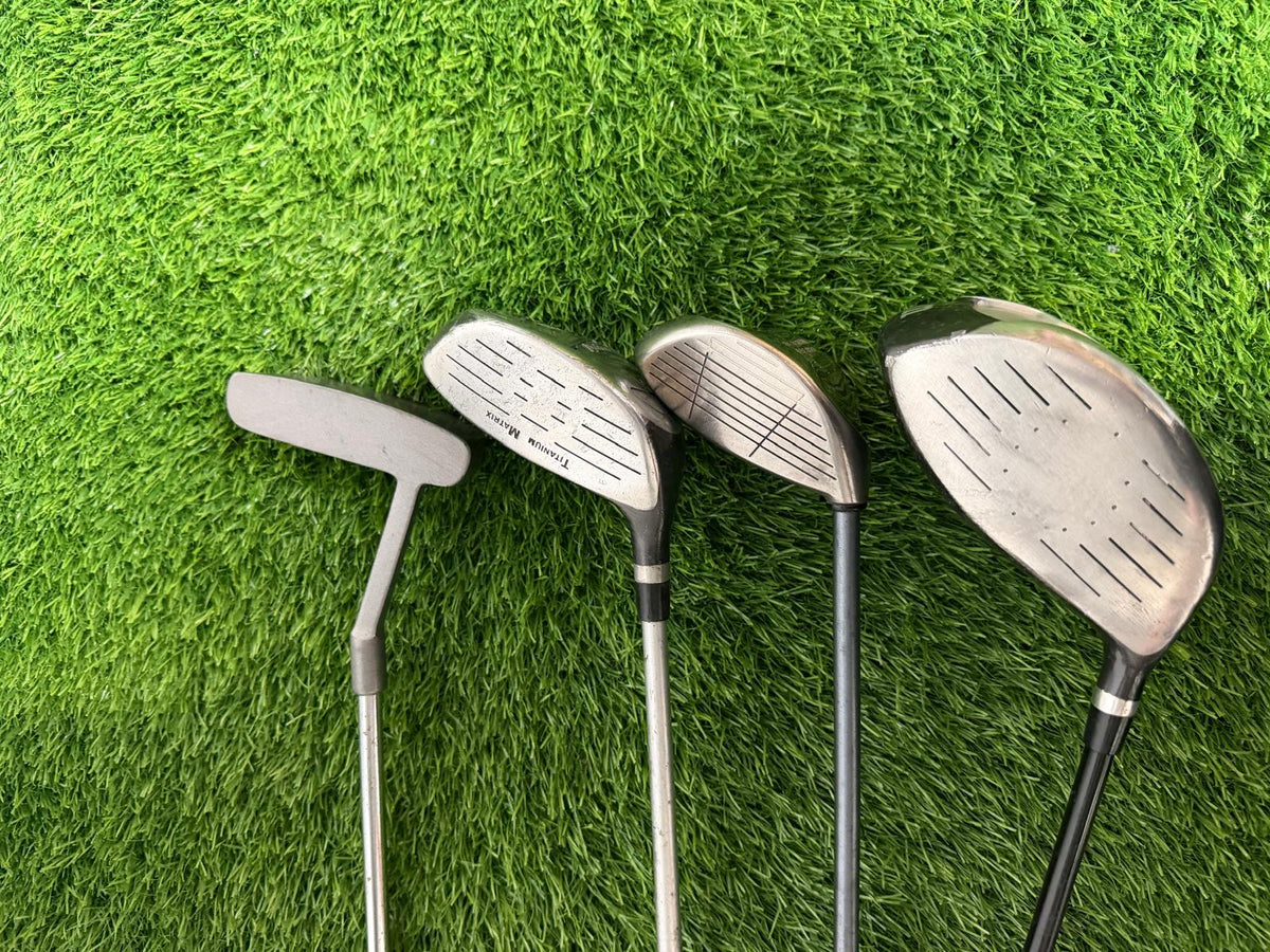 Pre-owned Men’s Left-Handed Wilson Golf Set – Beginners to Mid Handicap Golfers. Everything you need!