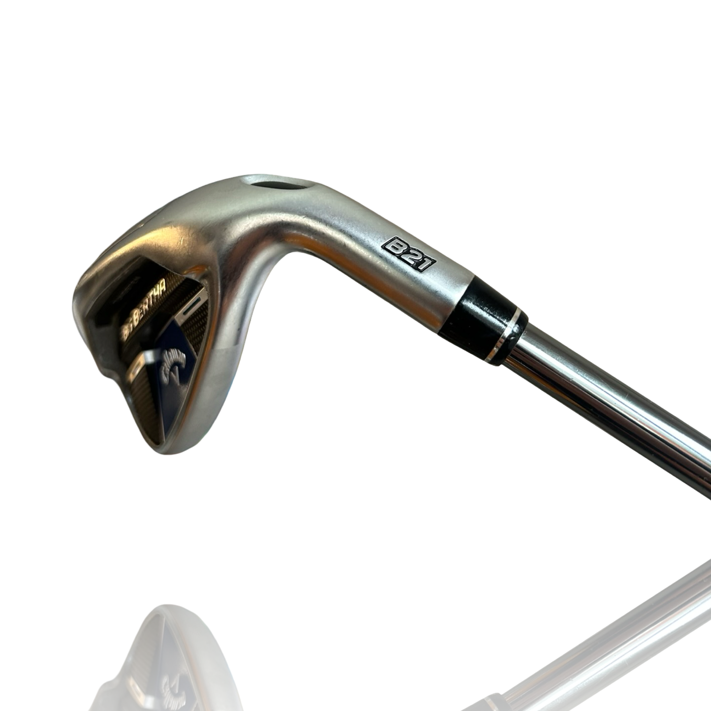 Callaway Big Bertha B21 Iron Set 6-PW Rich 65 A Senior (Graphite Shaft Golf Pride Mid Size Grip RH