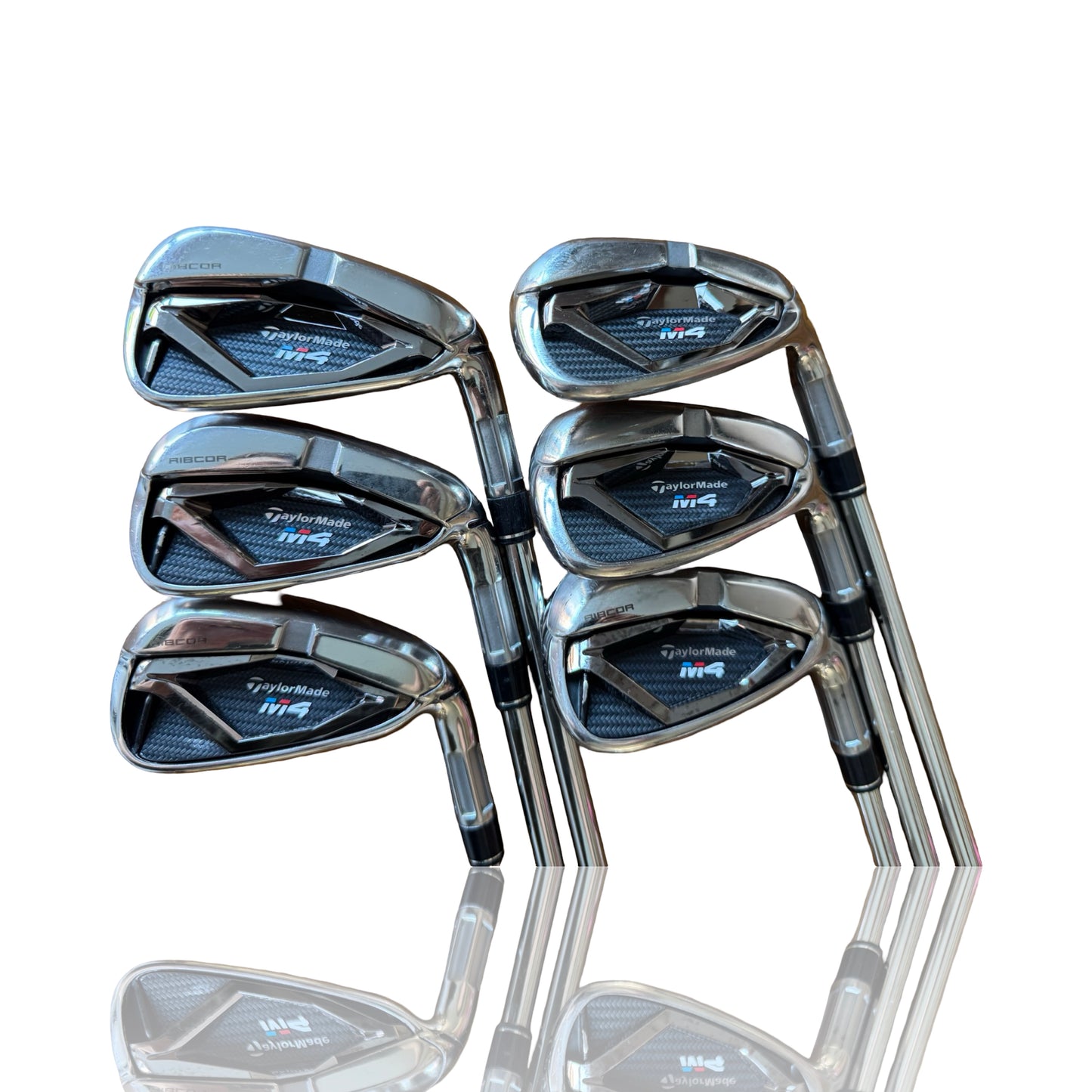Taylormade Golf Clubs M4 KBS Regular Flex 5-PW Stunning and Very Forgiving