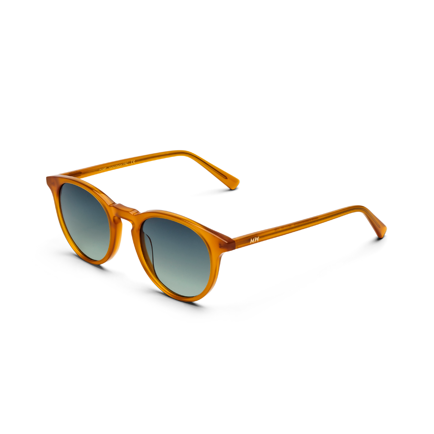 DEPP Amber Green Sunglasses SMALL by Messy Weekend