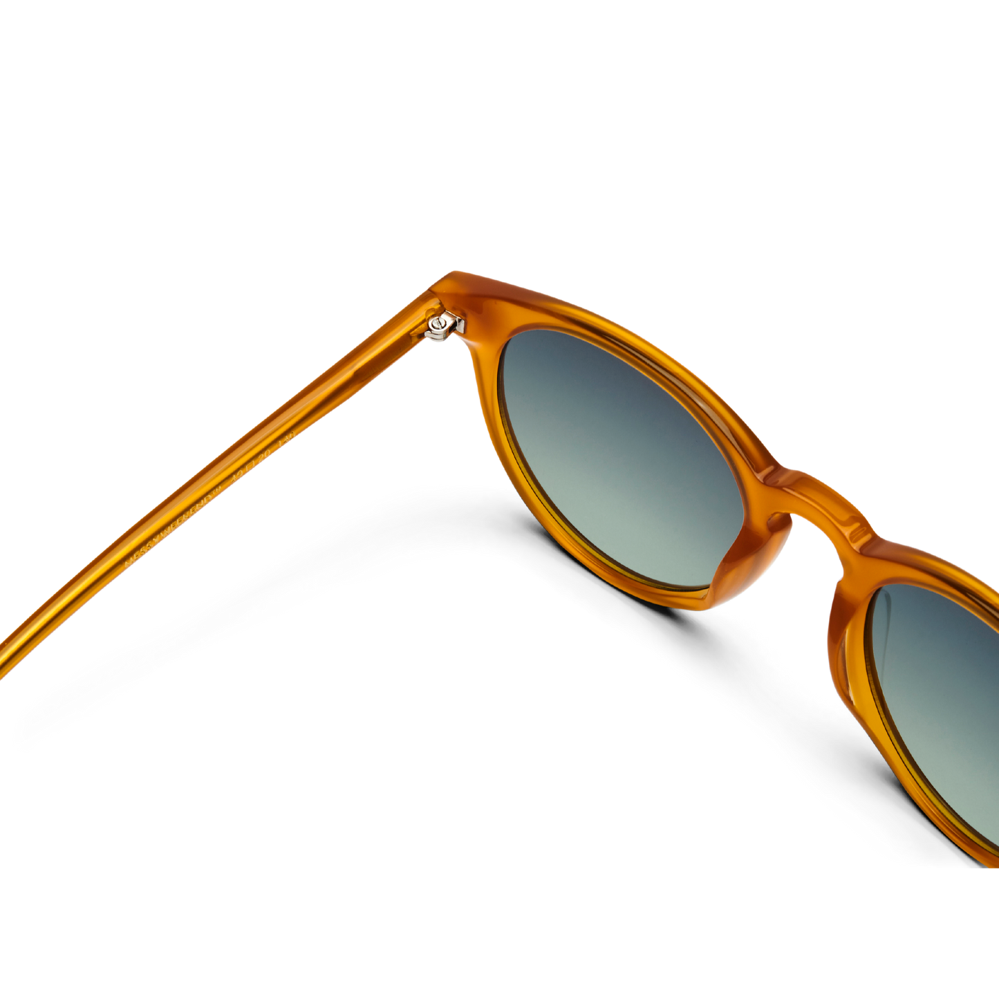 DEPP Amber Green Sunglasses SMALL by Messy Weekend