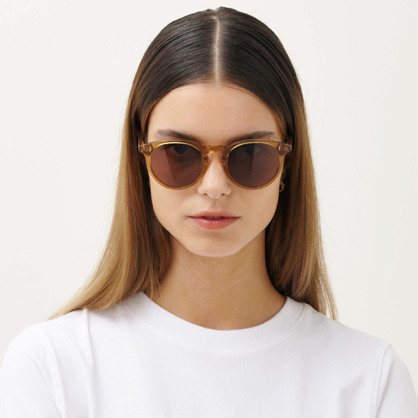 DEPP Coffee Brown Sunglasses SMALL by Messy Weekend