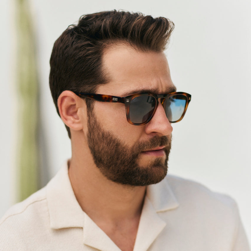 DASH Modern Unisex Sunglasses in Brown Tortoise by WMP Eyewear