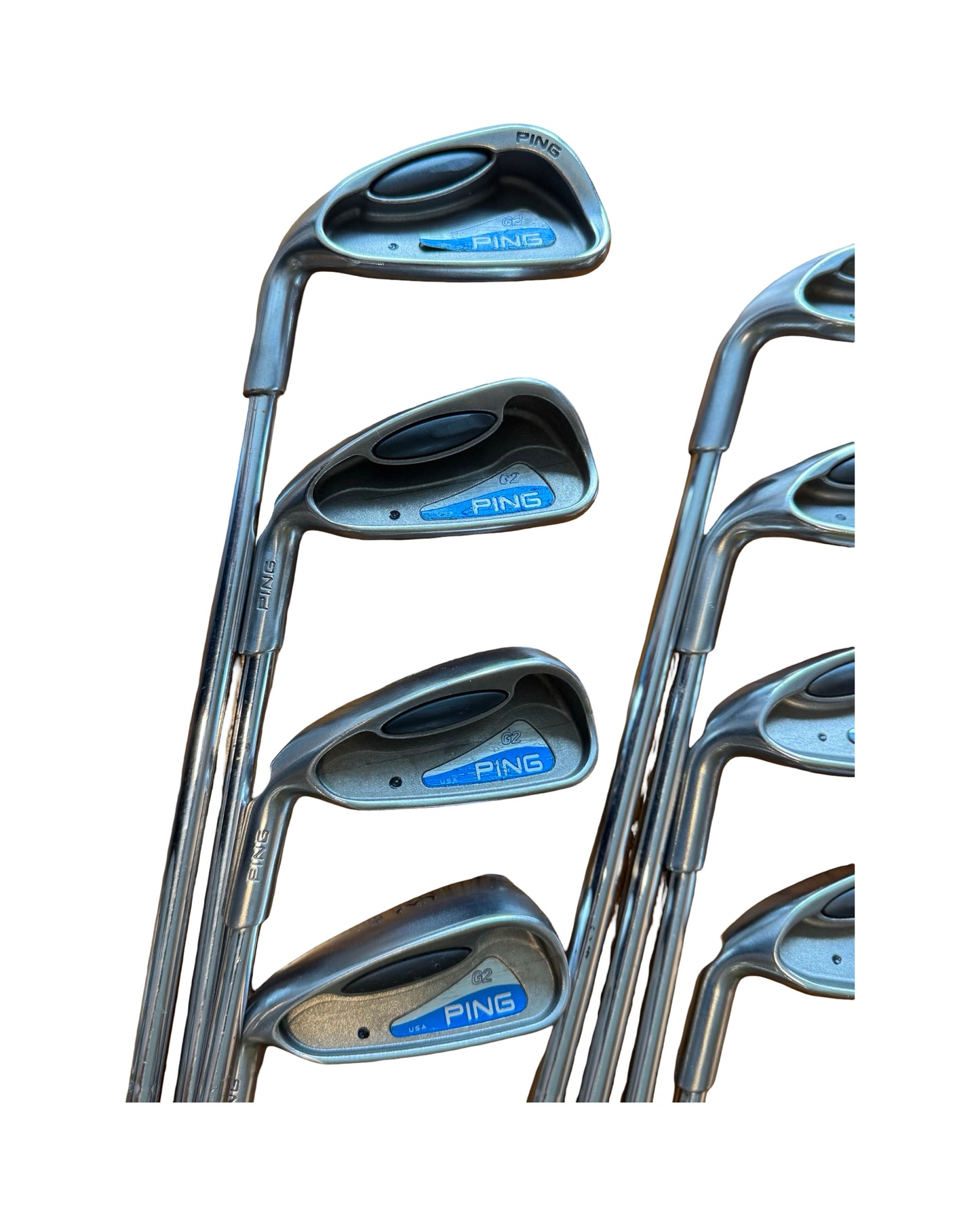 Ping G2 Iron Set 3-PW Left Handed Black Dot Reg Flex Free Delivery - Golf Store UK