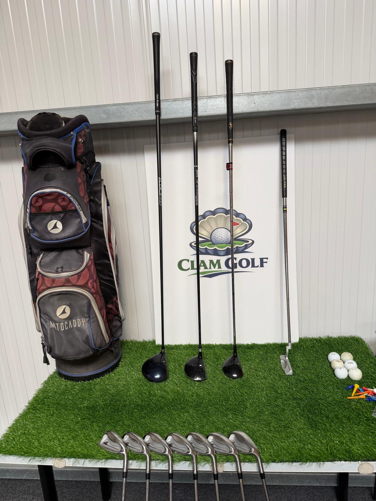 Pre-owned Men’s Right-Handed Hippo Golf Set – Ideal for Beginners to Mid Handicap Golfers