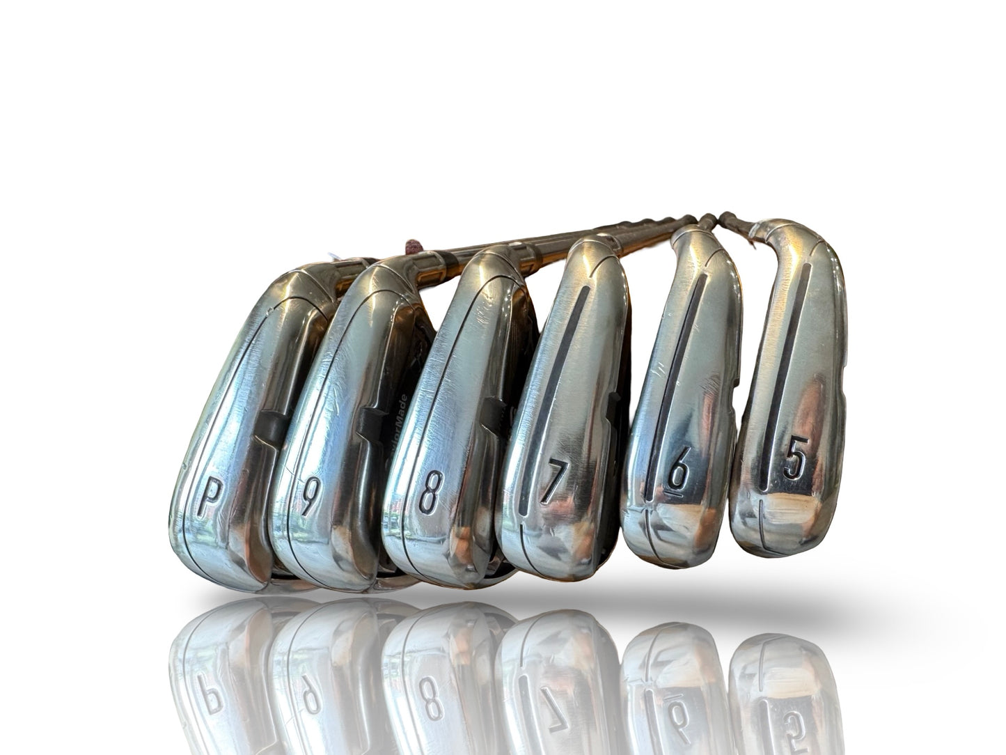 Taylormade M4 Stunning Iron Set 5-PW - Polished Faces Reg Flex Free Delivery R/H