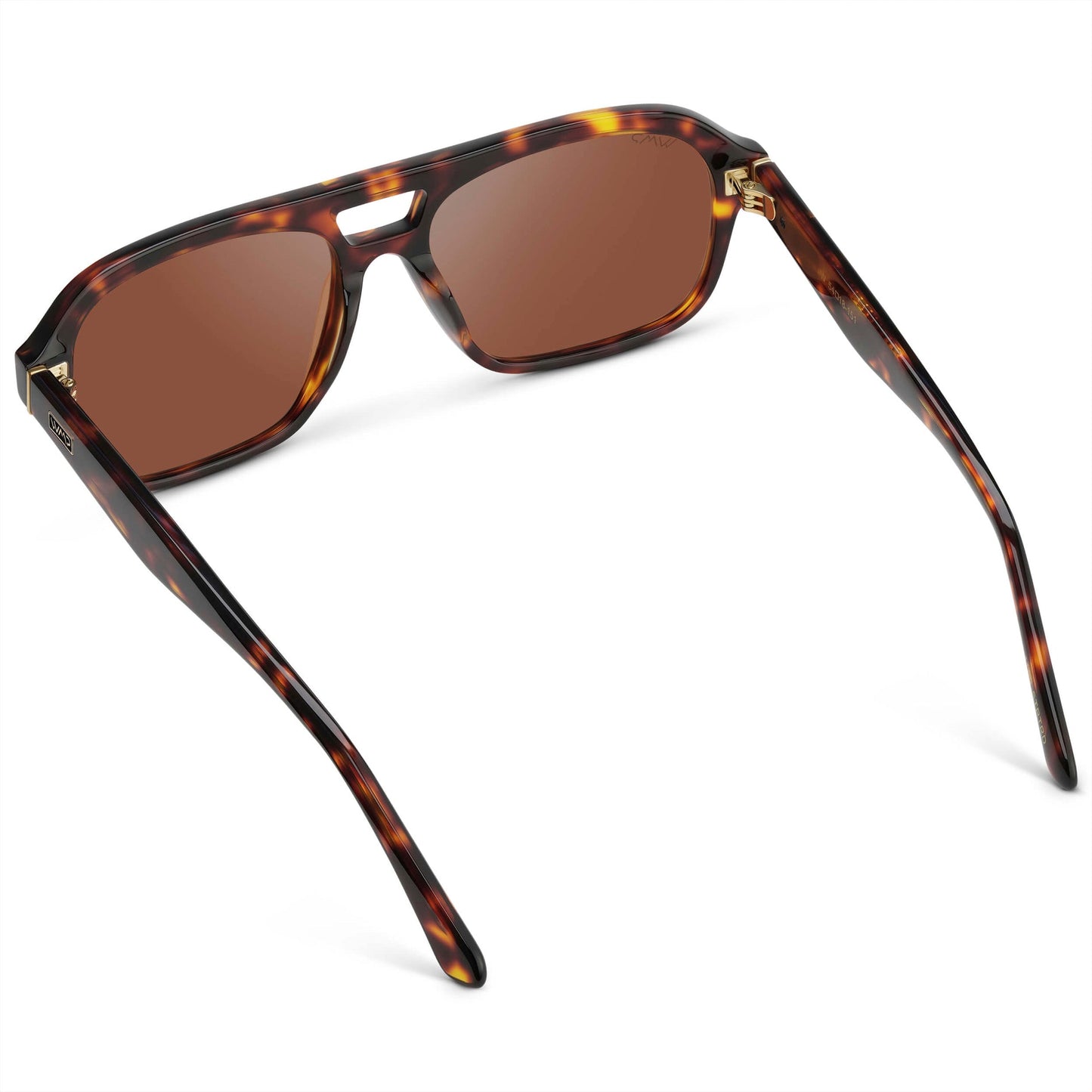 EMBER Women's Aviator Sunglasses in Ruby Tortoise by WMP Eyewear