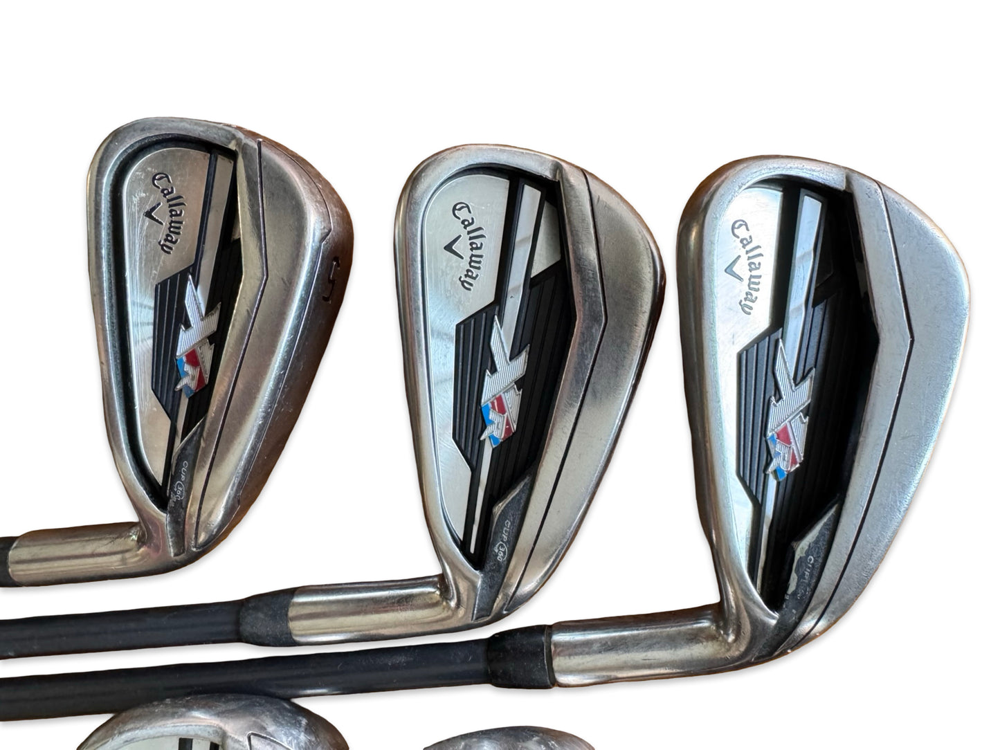 Callaway Graphite Irons XR With 360 Face Cup Technology Light Flex Free Delivery 5-PW