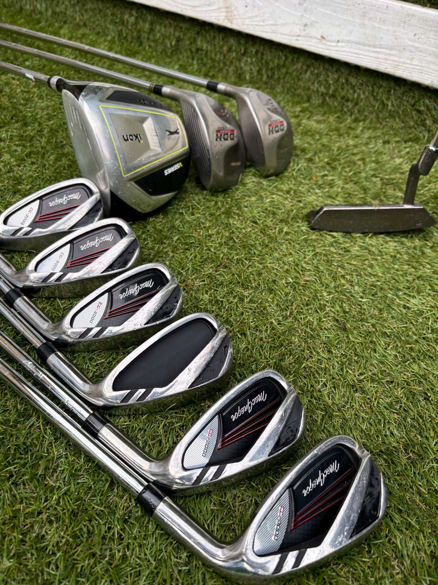 MacGregor CG-3000 Golf Set + XR2 Cart Bag – 10 Clubs - Bag Free P&P