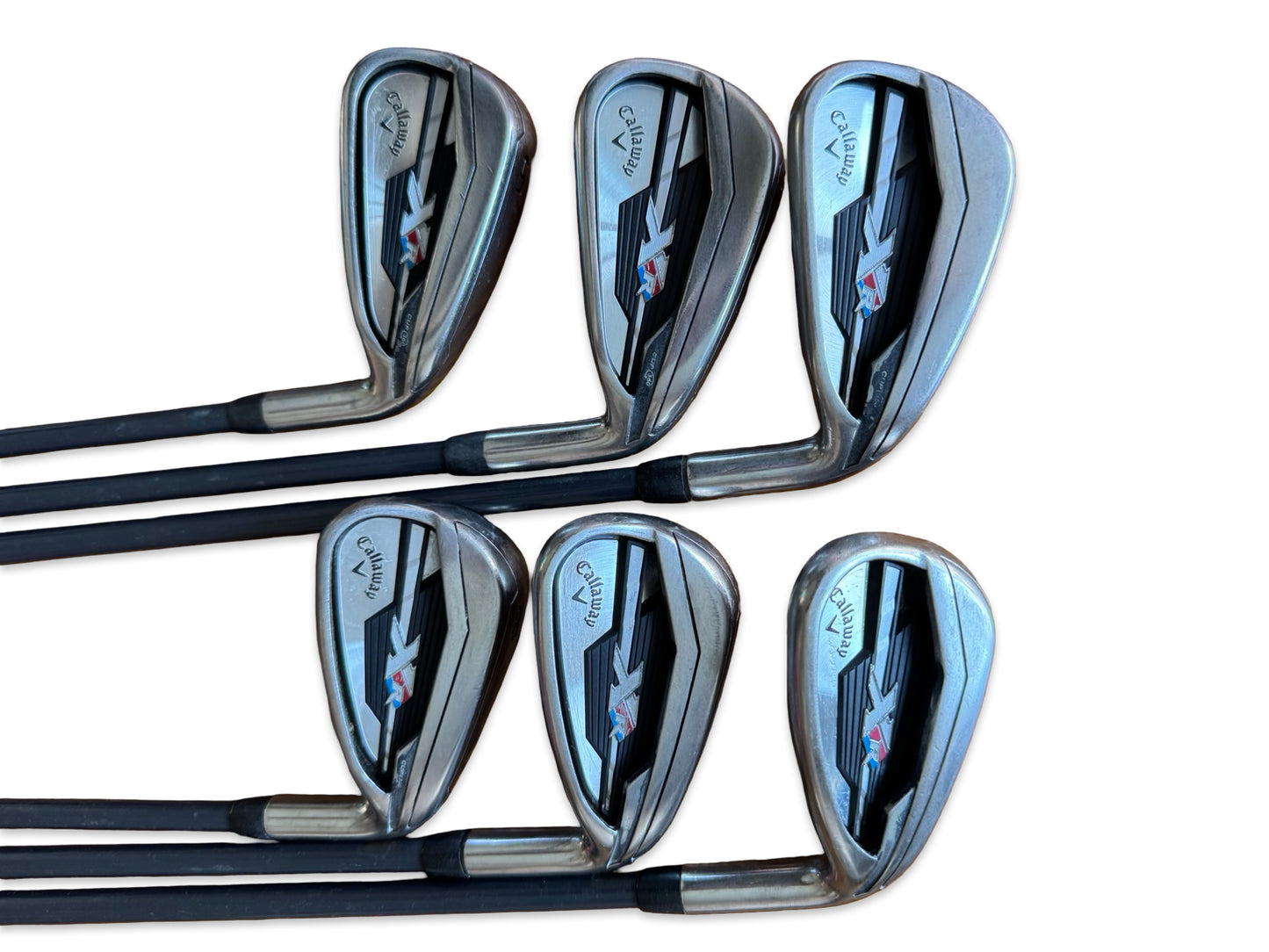 Callaway Graphite Irons XR With 360 Face Cup Technology Light Flex Free Delivery 5-PW