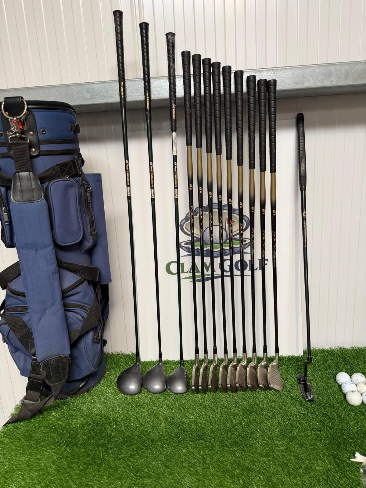 Pre-owned Men’s Right-Handed Mitsushiba Golf Set – Ideal for Beginners to Mid Handicap Golfers