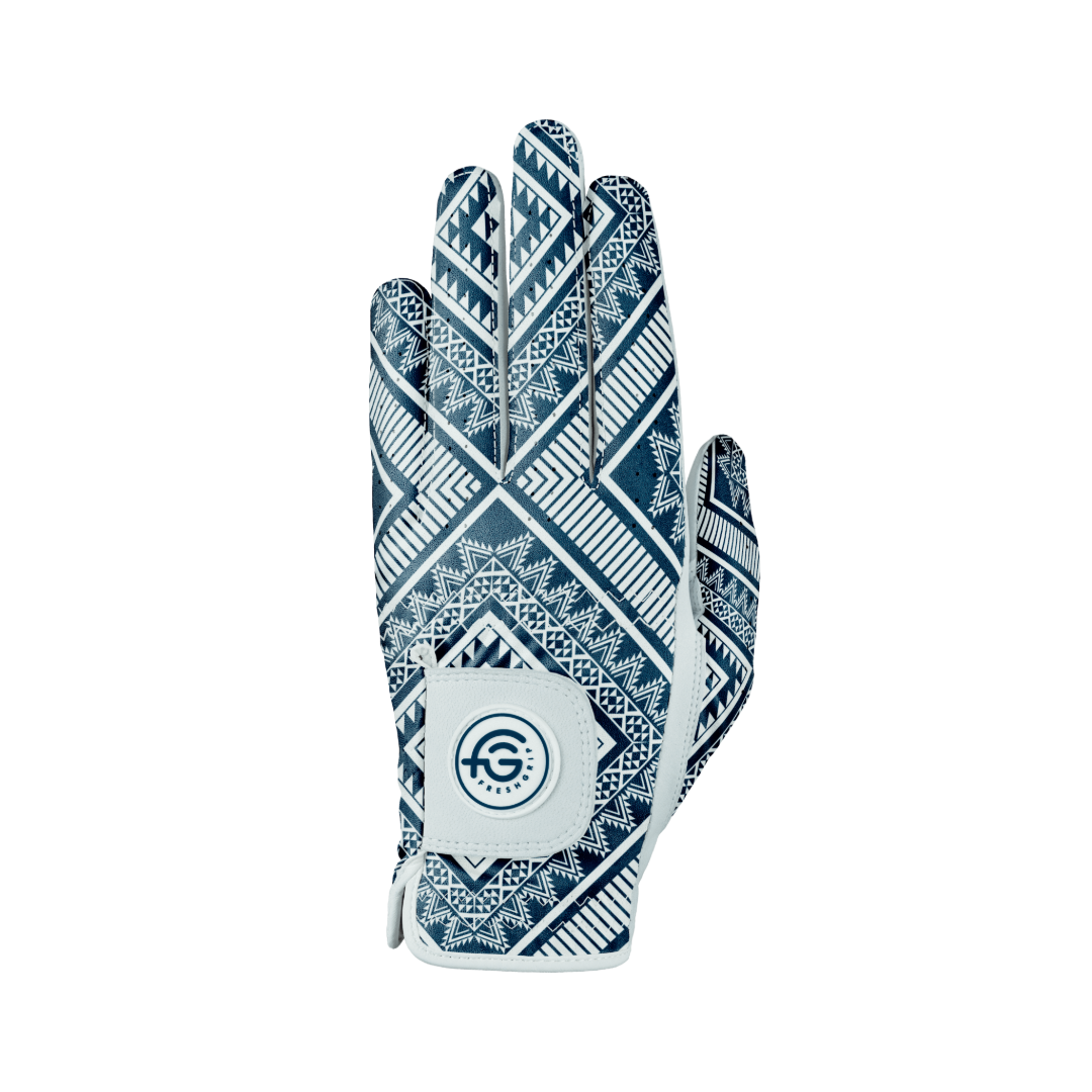 La collection Motif Aztèque Bleue