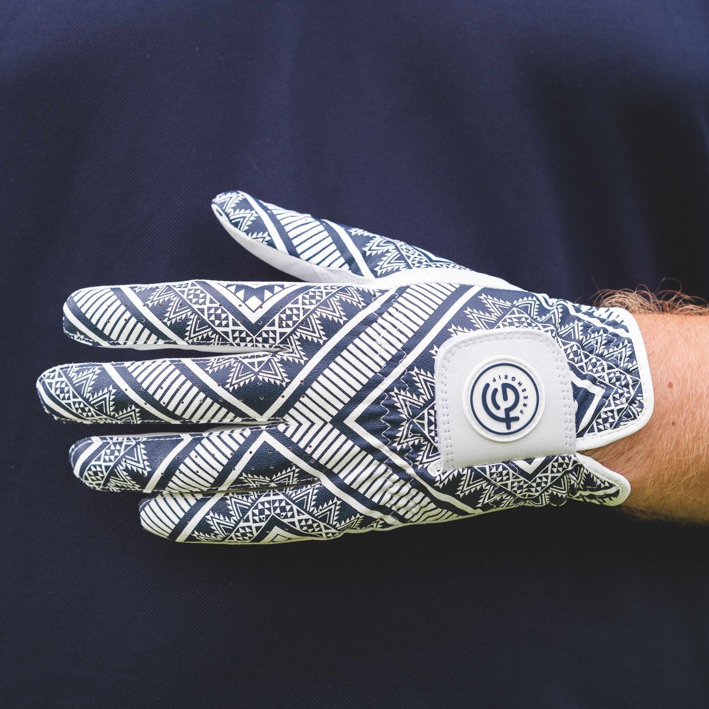 La collection Motif Aztèque Bleue