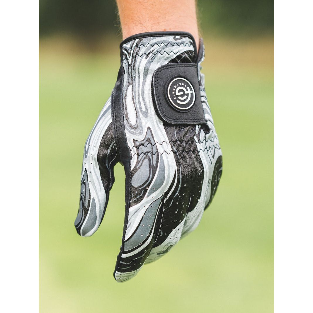 Gant de golf en marbre noir | Collection Motif