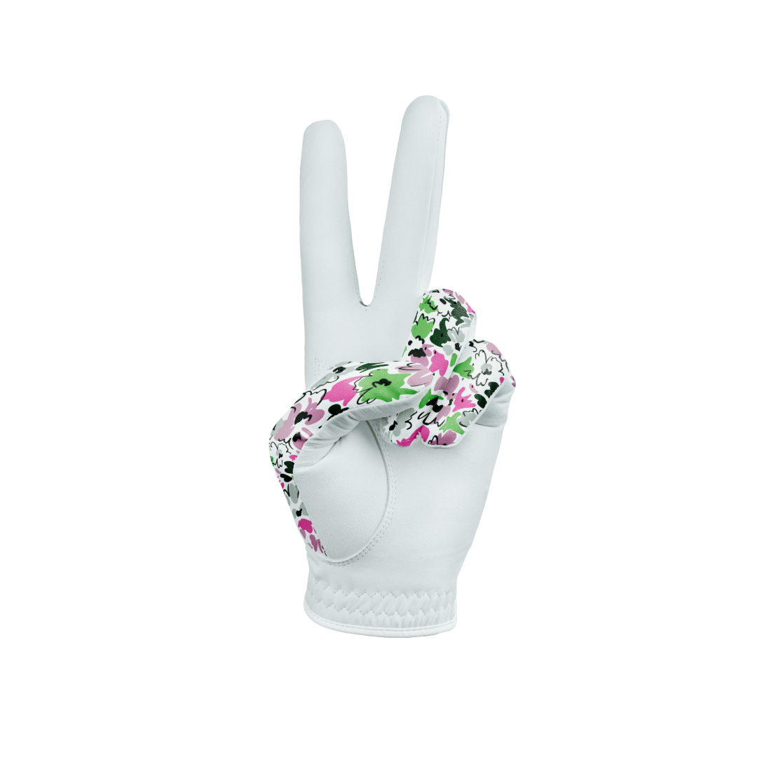Motif Collection | Womens Floral Golf Glove