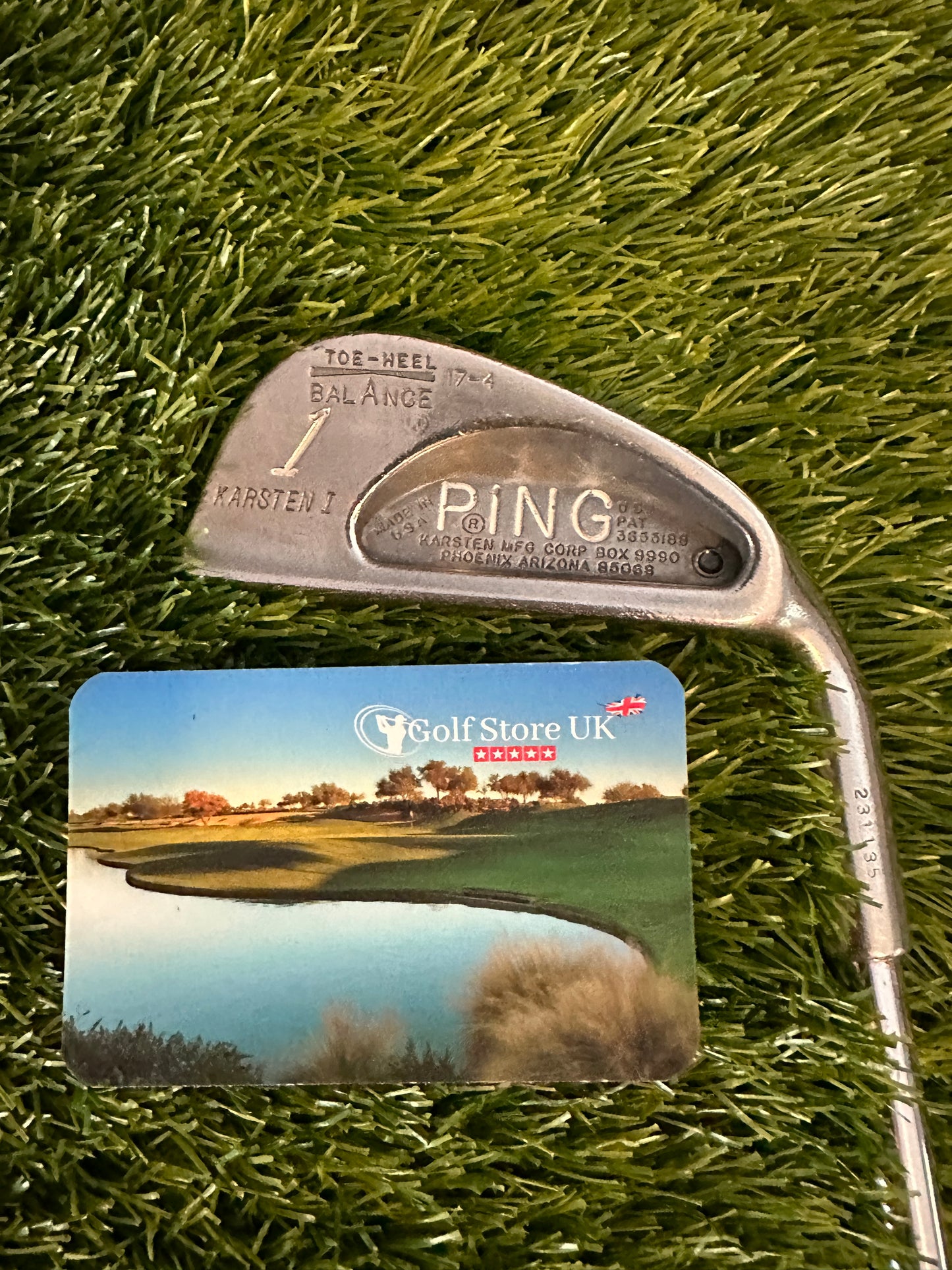 Ping Karsten 1 Driving Iron, Unique and Stunning Club