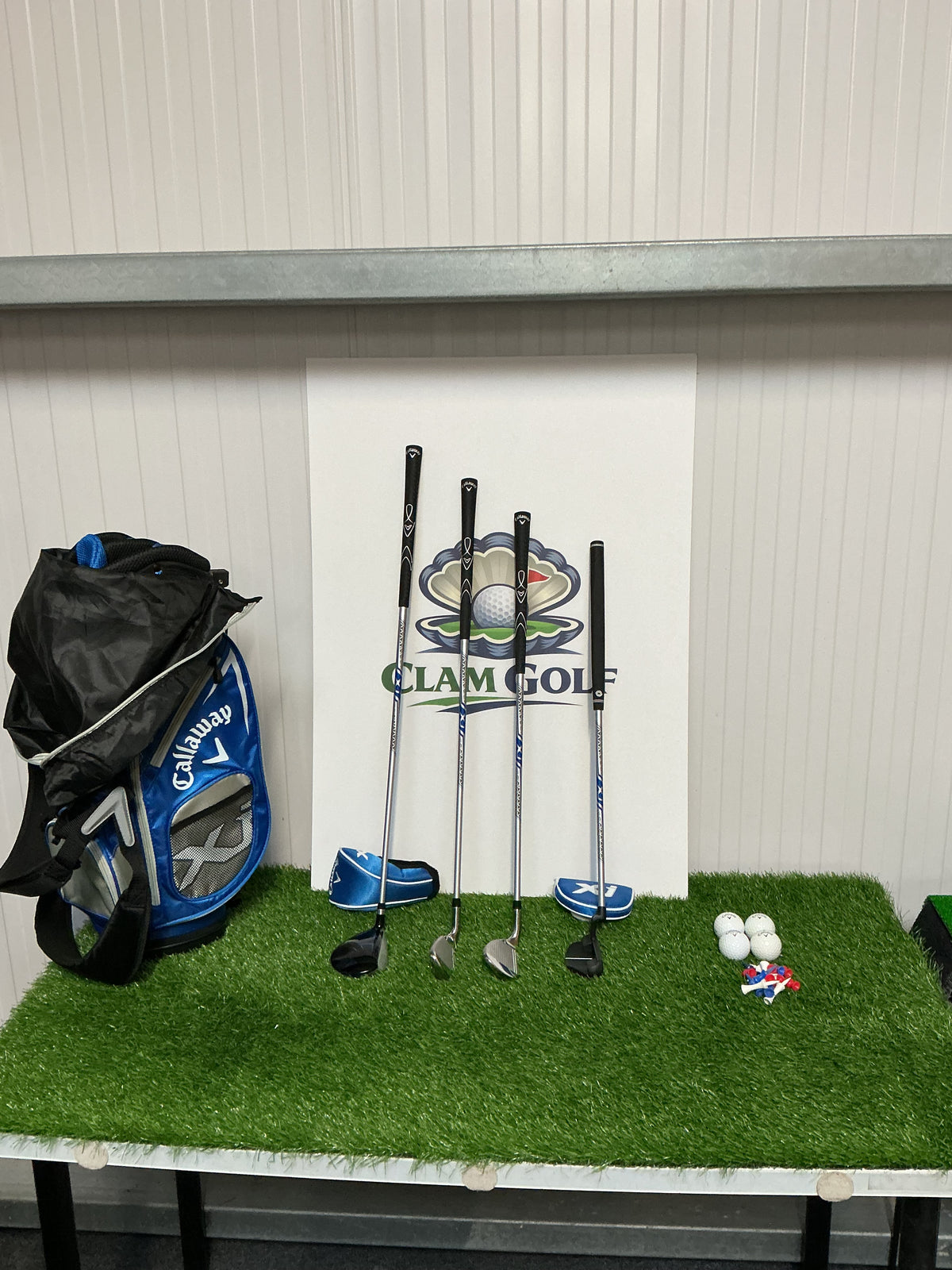 Pre-Owned Junior Callaway Golf Club & Bag Set Ages 4-6 years Almost New