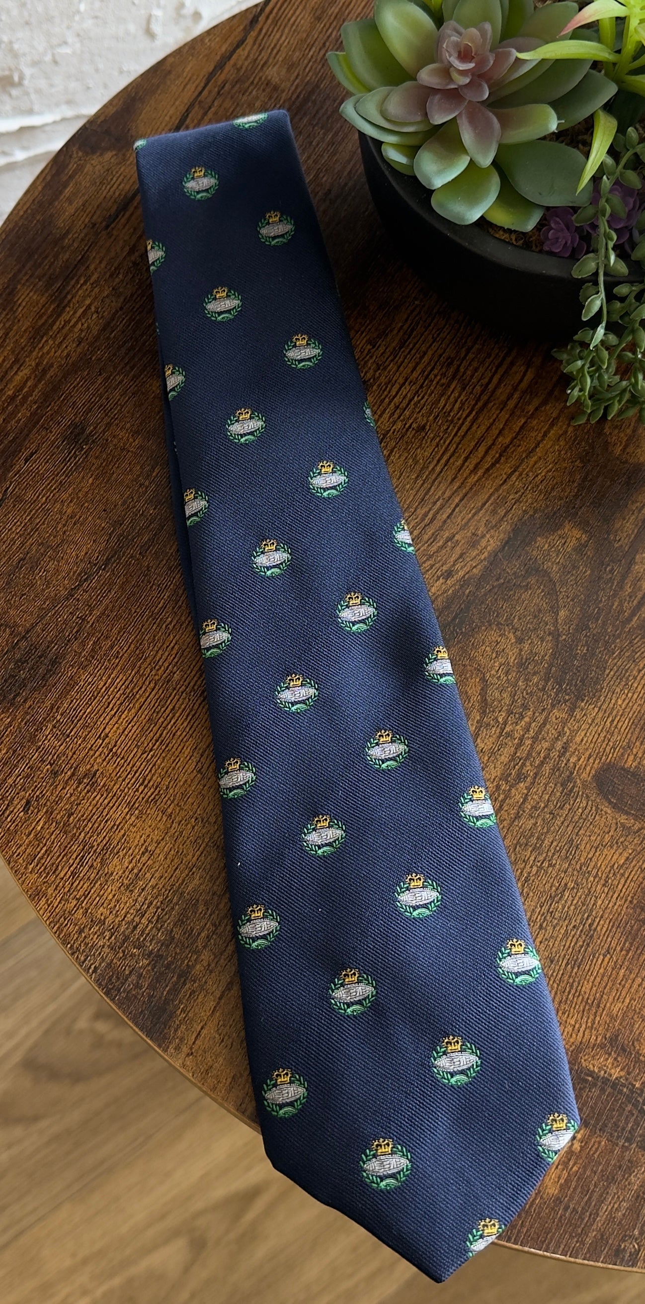 Royal Tank Regiment Striped Regimental Tie – Polyester 56"