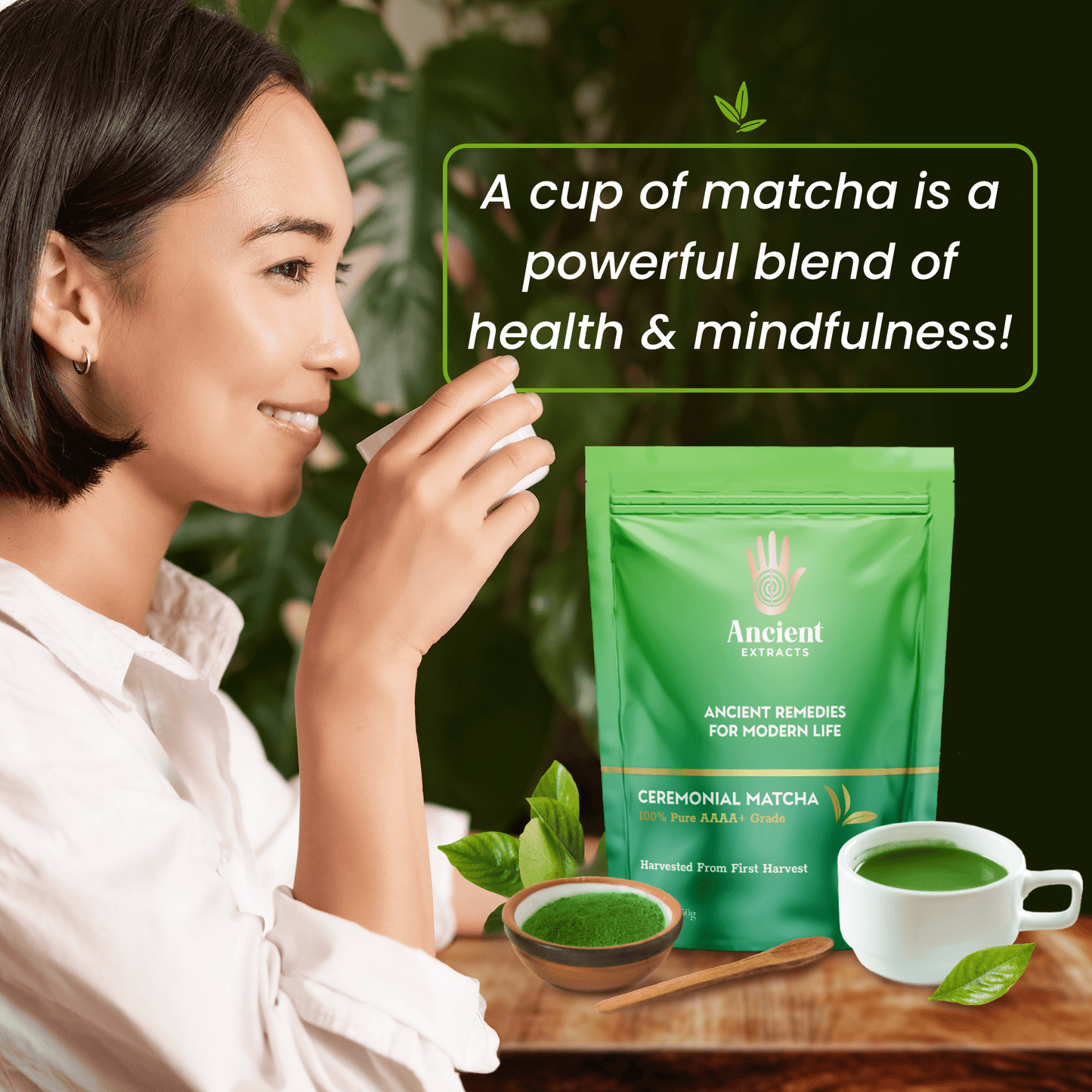 Ceremonial Matcha AAAA+ Grade - 50 Servings - 50g