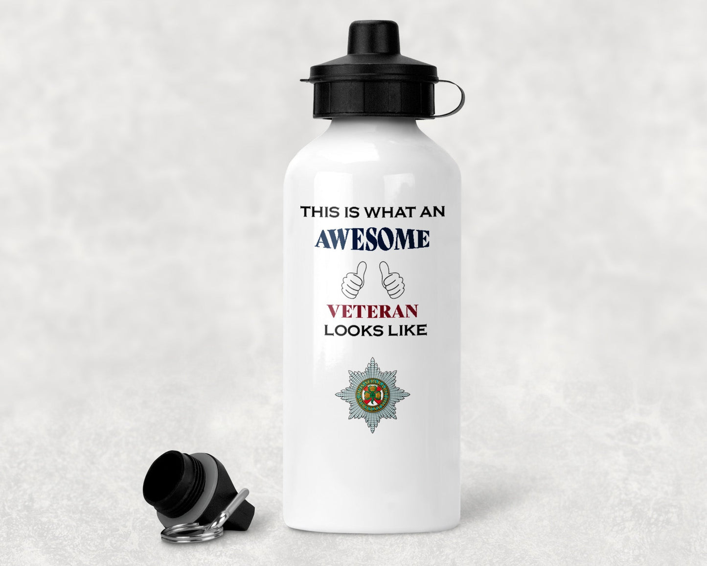 Irish Guards Veteran Aluminium Water Bottle 500ml