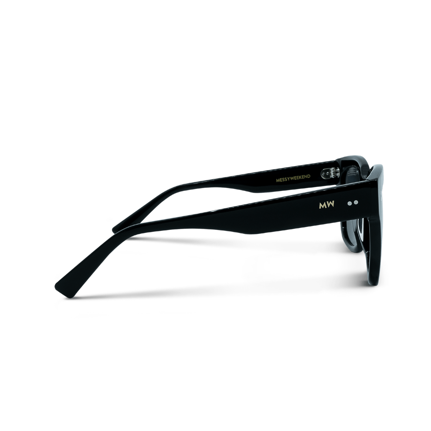 LIV Oversized Black Sunglasses by Messy Weekend