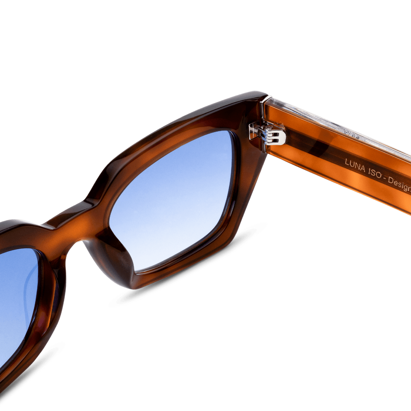 LUNA Bold Square Havana Tortoise Sunglasses by Messy Weekend