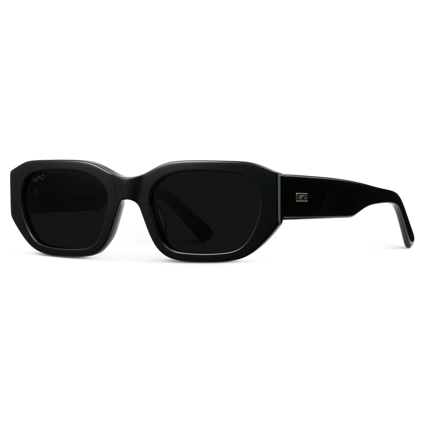 LONDON Women's Cat-Eye Sunglasses Retro Thick Frame in Black by WMP Eyewear