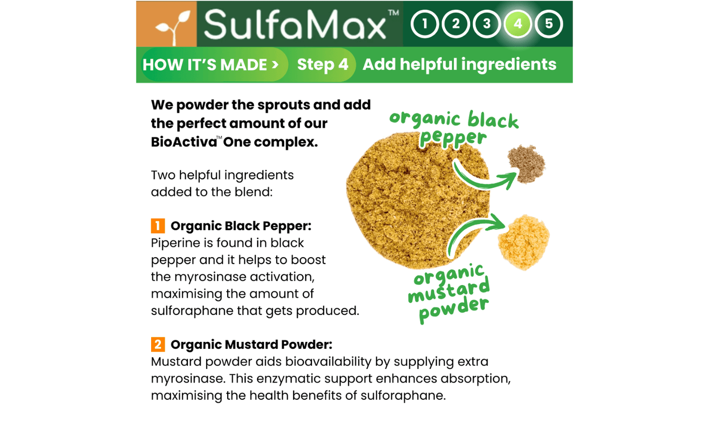 🌱 SulfaMax™ | 1 Month Supply of the best organic sulforaphane supplement