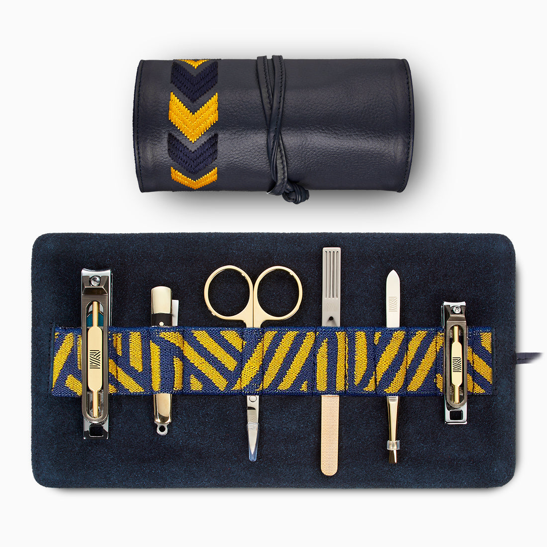 Gaucho Grooming Roll, Navy Blue