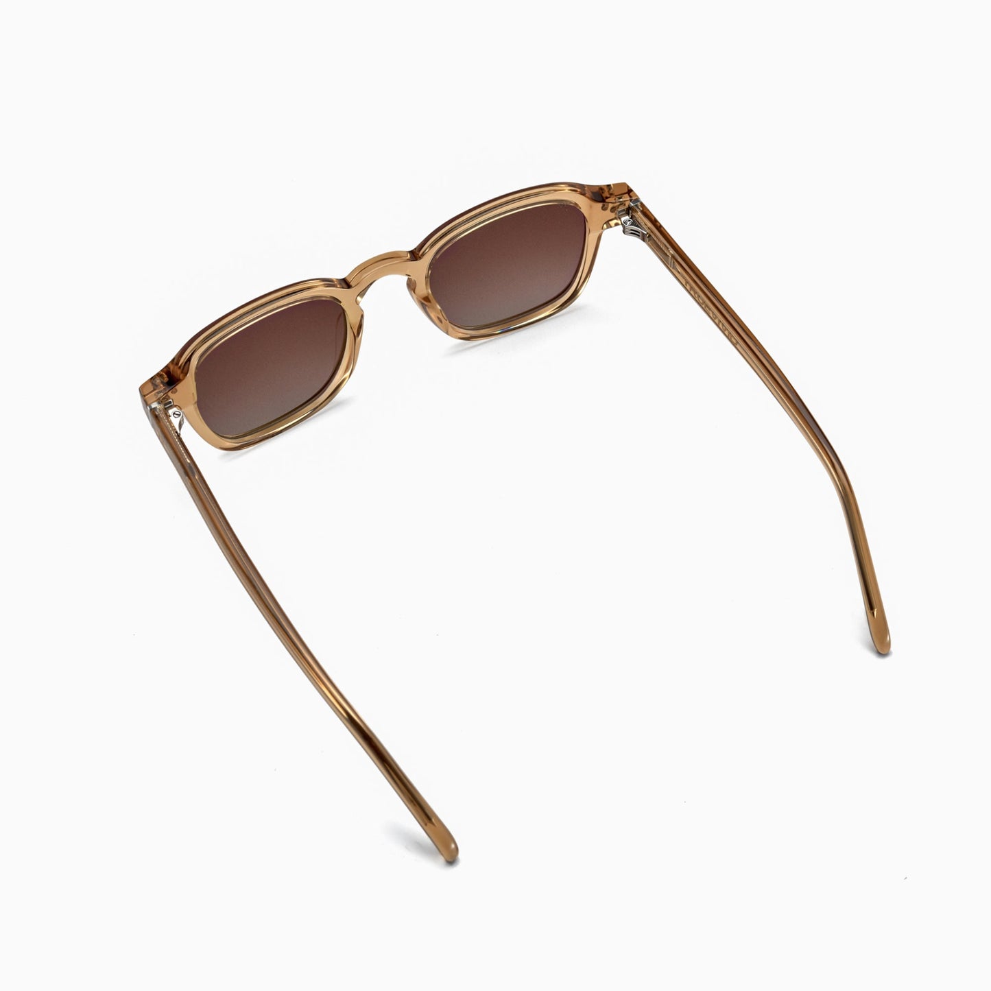 NEVA Polarised Sunglasses, Unisex, Crystal Brown, Brown Gradient by TrueVivid