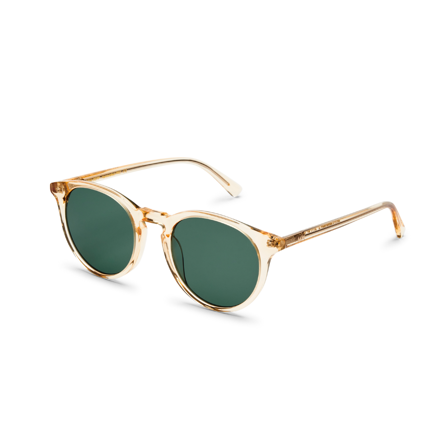 Lunettes de soleil DEPP Champagne Green SMALL par Messy Weekend Livraison gratuite au Royaume-Uni