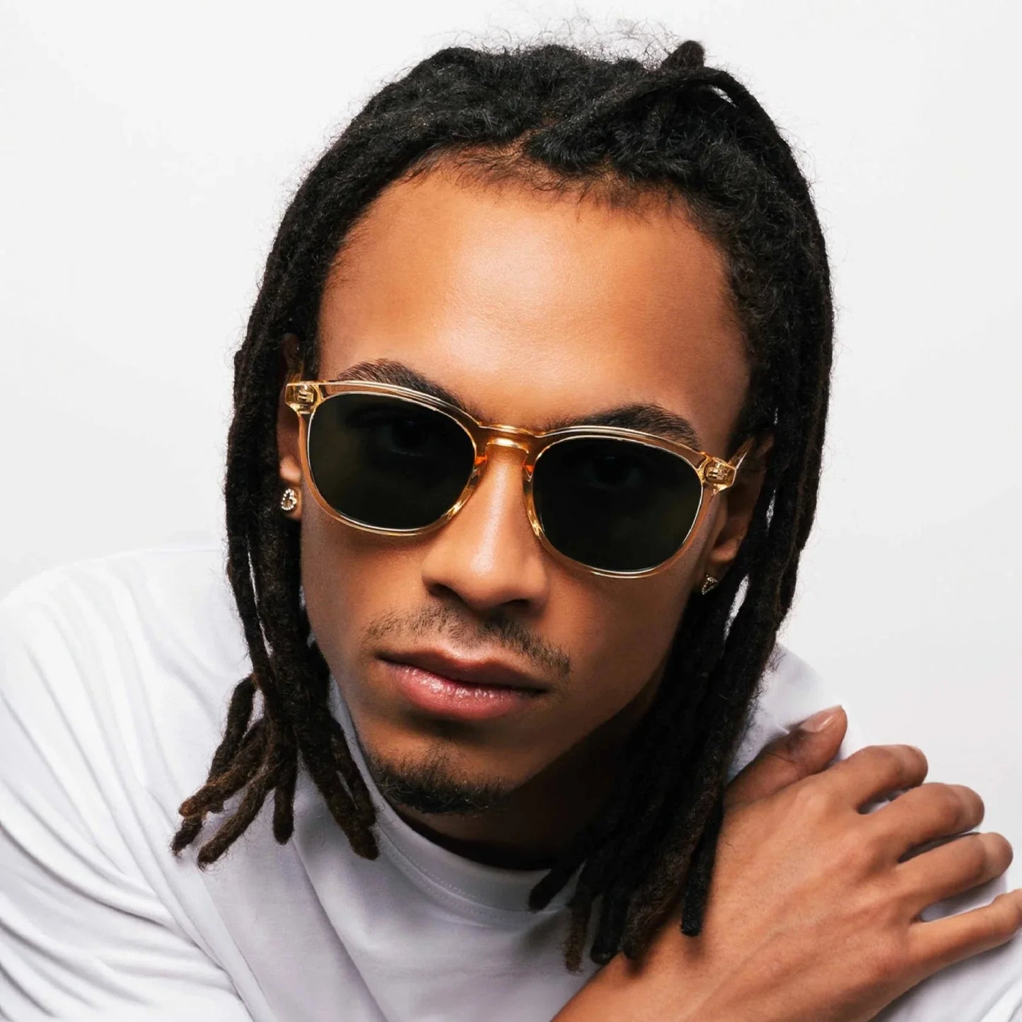 SEAN Champagne Green Sunglasses by Messy Weekend